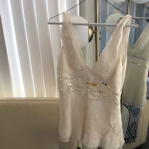 Catherine Malandrino Silk Tank